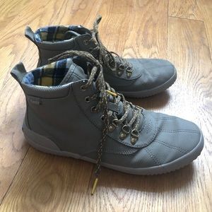 Scout Boot II Matte Twill WX | Taupe rain high top